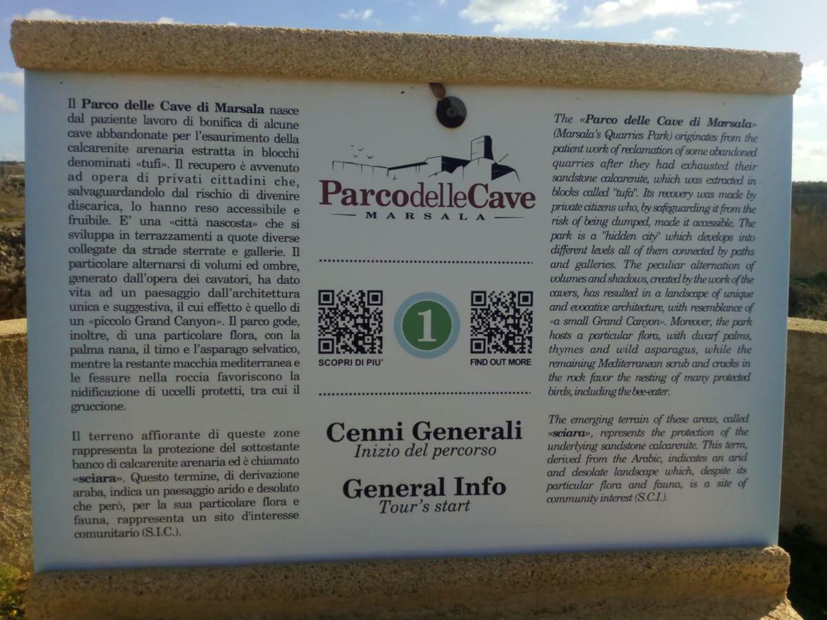 Casa Nella Grotta Appartamento Marsala Esterno foto